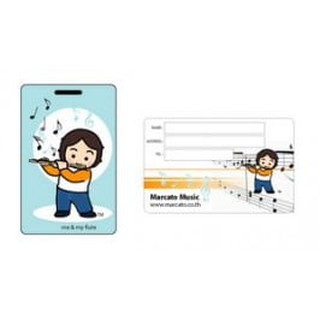 Marcato Music Name Tag Flute ป้ายชื่อ ฟลูต