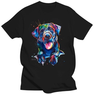 [COD]เสื้อยืดลําลอง พิมพ์ลาย Labrador Retriever Lovers สีขาว แฟชั่นฤดูร้อน สําหรับผู้ชาย