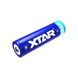 Xtar 14500 800mAh 3.7V แบตเตอรี่ลิเธียมไอออน (Li-ion) ที่ป้องกันแบตเตอรี่ด้านบน