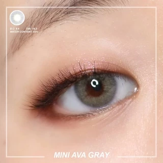 คอนแทคเลนส์ Mini Ava Brown / Gray (Kitty Kawaii) ขนาดมินิ 🌷 ขายดีมาก สายฝอ