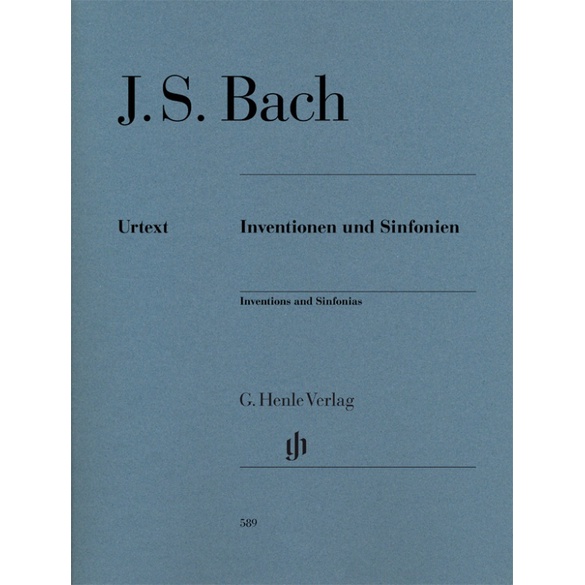BACH Inventions and Sinfonias (HN589)