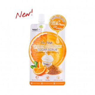 [♥️แท้] Nami I’m Fresh Vitamin C Yogurt Sugar Scrub 30ml นามิ แอมเฟรช วิตามินซี โยเกิร์ต ชูการ์ สครับ