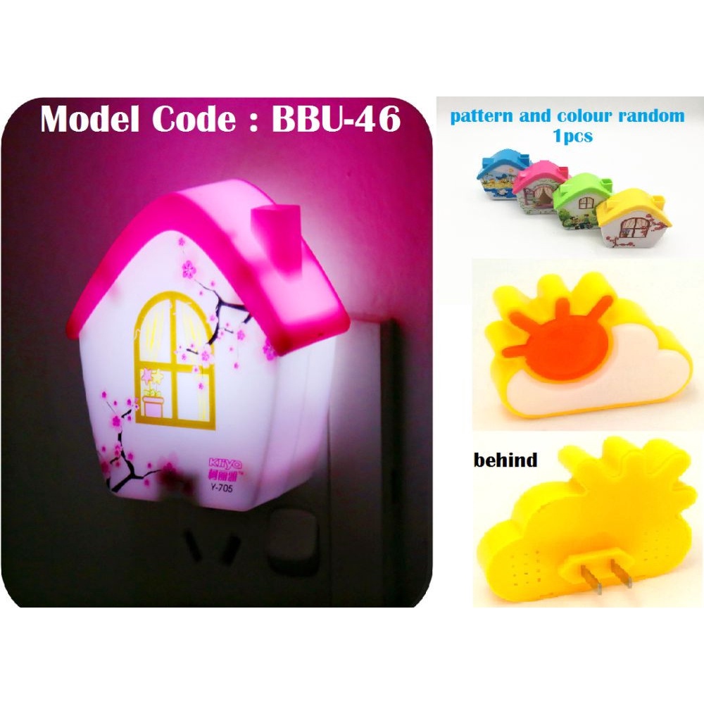 โคมไฟกลางคืนบ้าน L7cm*W6cm*H3.5cm+-