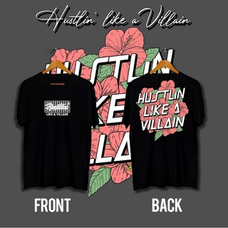 เสื้อยืดชาย - *&amp;^Tee_home/Hustlin เหมือนเสื้อเชิ้ตวายร้ายกลับไปด้านหลังเสื้อยืดสําหรับผู้ชาย/เสื้อ