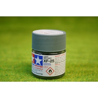 สีสูตรน้ำทามิย่า Acrylic XF25 Light Sea Blue 10ml