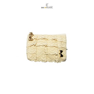 กระเป๋าลูกไม้ lace skirt coin bag