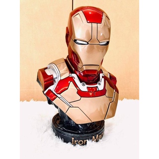 [ส่งฟรี] โมเดล Avengers Iron Man Mk42 วัสดุ resin สูง 32 Cm. หนัก 2.5 กิโล