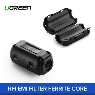 UGREEN(20305,20306) Ferrite Core 5.5mm,7.3mm Cable Filter Nickel-zinc Noise Suppressor EMI RFI Clip Choke Ferrite Filter