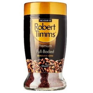 Robert Timms Premium Coffee Full-Bodied 100g.โรเบิร์ตทิมส์ กาแฟสำเร็จรูป พรีเมี่ยมฟูลบอดี้