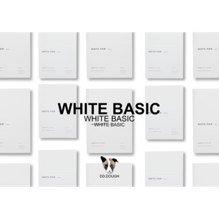 สมุดโน๊ต สีขาว: White basic