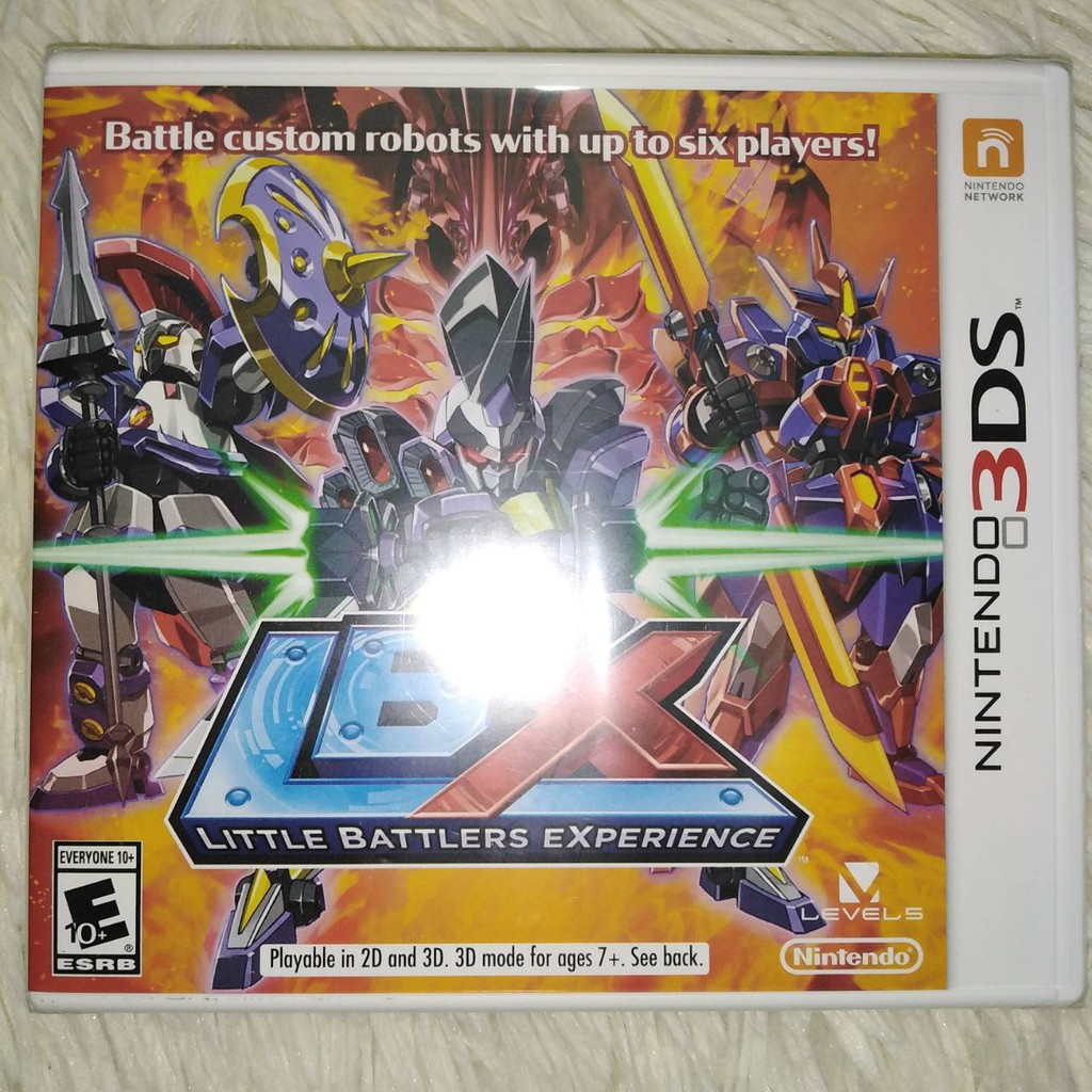 [เหลือ 670ใส่ CLUN150 ] (มือ1)​ Nintendo​ 3ds​ -​ LBX​ Little battlers experience (z1)​