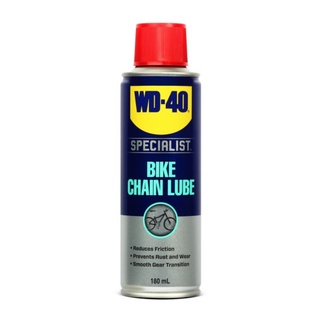 WD-40 BIKE สเปรย์หล่อลื่นโซ่ (All Conditions Chain Lube) 177ml ประสิทธิภาพสูง เหมาะกับทุกสภาวะใช้งานทั้งพื้นแห้งและเปียก