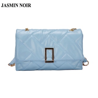 Jasmin NOIR กระเป๋าสะพายไหล่ ลายสก๊อต แฟชั่นสําหรับสตรี