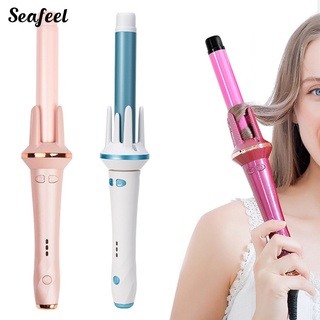 Seafeel_ เครื่องดัดผมไฟฟ้าอัตโนมัติ แบบหมุนได้ ขนาดกะทัดรัด อุปกรณ์เสริม สําหรับผู้หญิง