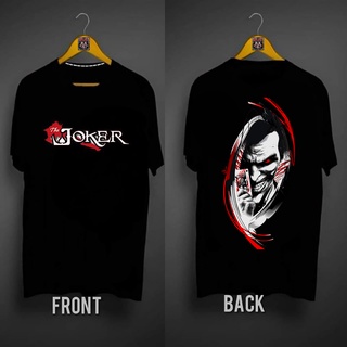 เสื้อยืด Joker series เสื้อโอเวอร์ไซส์ผู้ชาย เสื้อยืดผ้าคอตตอน