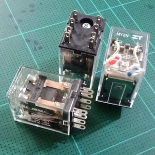 MY2N 220VAC 8ขา รีเลย์ 220V 8ขา MY2N AC220V 5A 250V RELAY 220Vสินค้าคุณภาพดีราคาย่อมเยาว์(แพ็ค1ตัว)