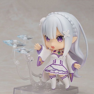 ฟิกเกอร์ PVC รูป Nendoroid Life In A Different World From Zero Emilia 751 ของเล่นสําหรับเด็ก