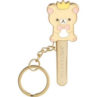 พวงกุญแจ+คลิปหนีบ rk br Rilakkuma White