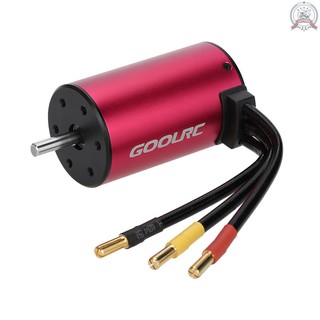 มอเตอร์ joyfeel-Original GoolRC S 3660 3800kv 4 Poles Brushless สำหรับรถยนต์รถบรรทุก