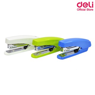 Deli 0238 Stapler เครื่องเย็บกระดาษ 10# แพ็ค 12 ชิ้ิ้น แม็กเย็บแฟนซี เครื่องใช้สำนักงาน เครื่องเขียน แม็ก แม็ค