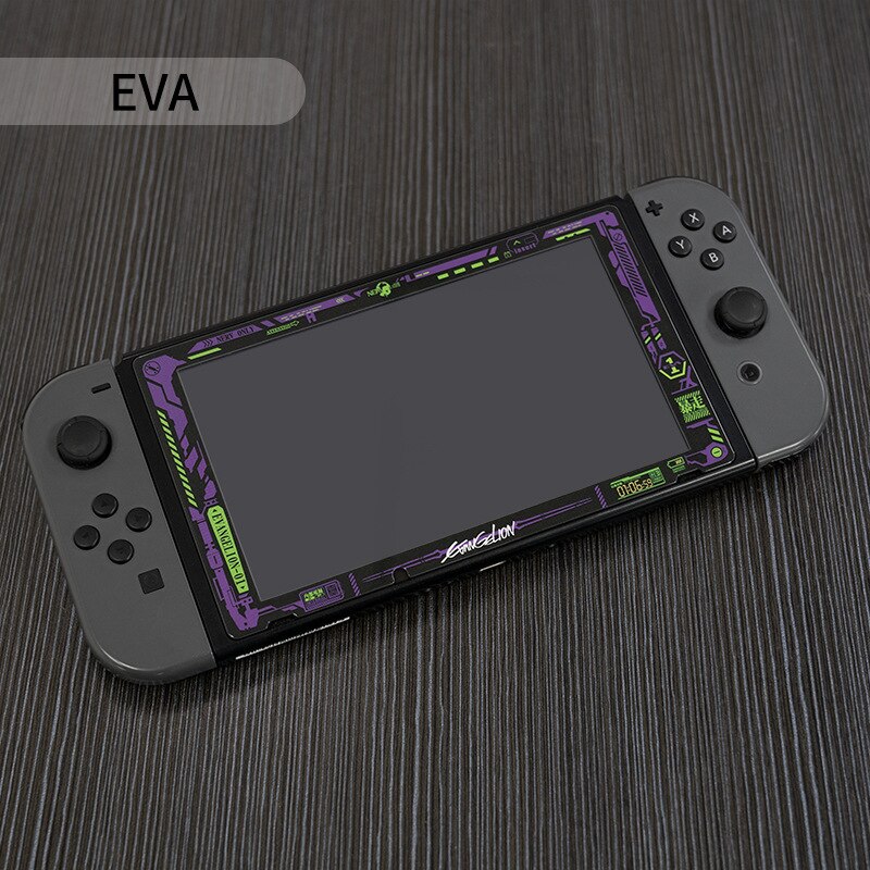Evangelion เคสป้องกันพร้อมกระจกนิรภัยสําหรับ Nintendo Switch Full Joycon