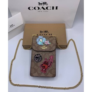 กระเป๋า Coach hi end กระเป๋าใส่โทรศัพท์(ใส่ได้บางรุ่น)