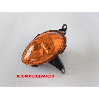 ไฟเลี้ยวหน้า FINO เก่า ปี 2007 สีส้ม ยี่ห้อ HMA Turn signal light (orange len)/4621-236-LZO2