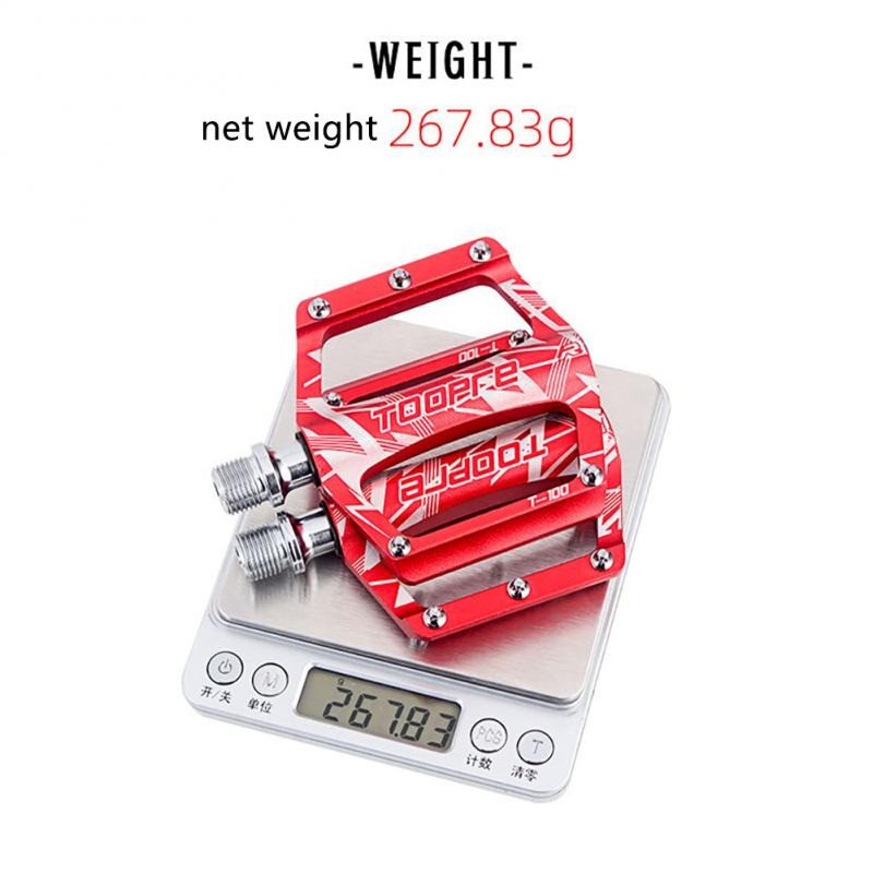 TOOPRE บันไดจักรยานอลูมิเนียมแบริ่ง มีปุ่มกันลื่น 268g/pair - รูปที่ 6