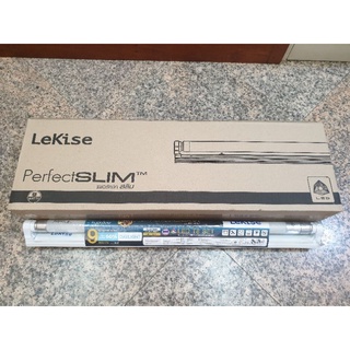 Lekise ชุดเชตหลอดสั้น led 9w PerfectSlim (10ชุด) ยกกล่อง แสงขาว made in thailand t8