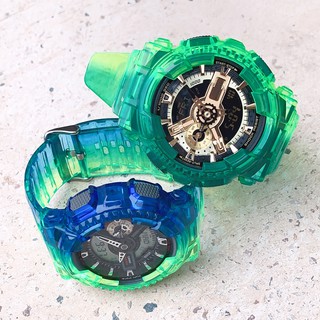 สายนาฬิกาข้อมือยาง กันน้ํา พร้อมกรอบ สําหรับ Casio g-shock GA100 GA110 GD120 100 GSL100