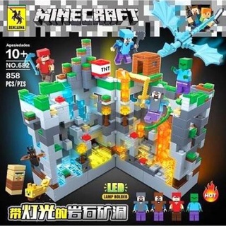 ตัวต่อ มายคราฟ 858 ชิ้น 915 ชิ้น minecraft building blocks