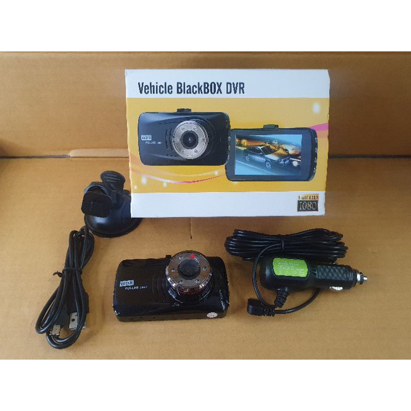 กล้องติดรถยนต์ Vehicle Blackbox DVR Full HD 1080P