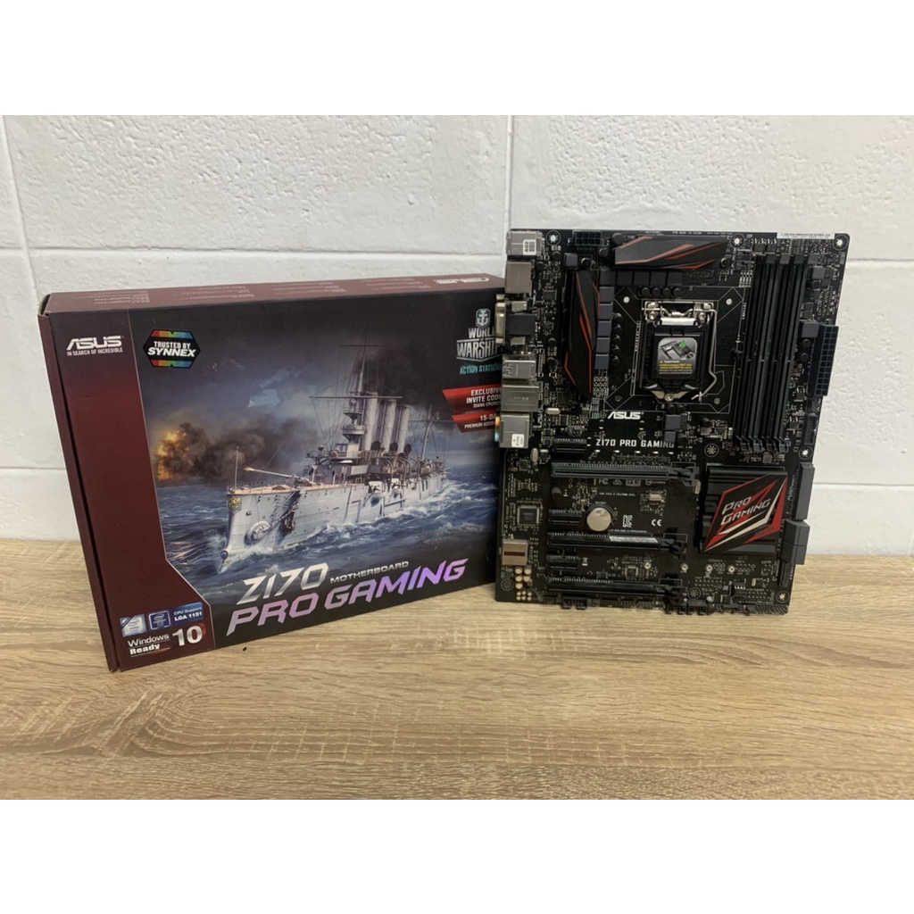เมนบอร์ด ASUS Z170 PRO GAMING  (สินค้ามือสอง)