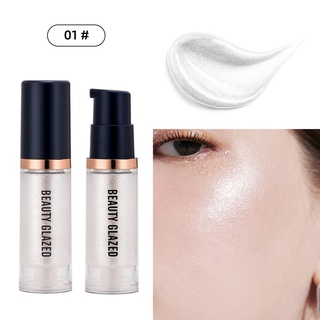 Beauty Glazed เครื่องสําอางอายแชโดว์ไฮไลท์ 4 สีน้ําหนักเบา