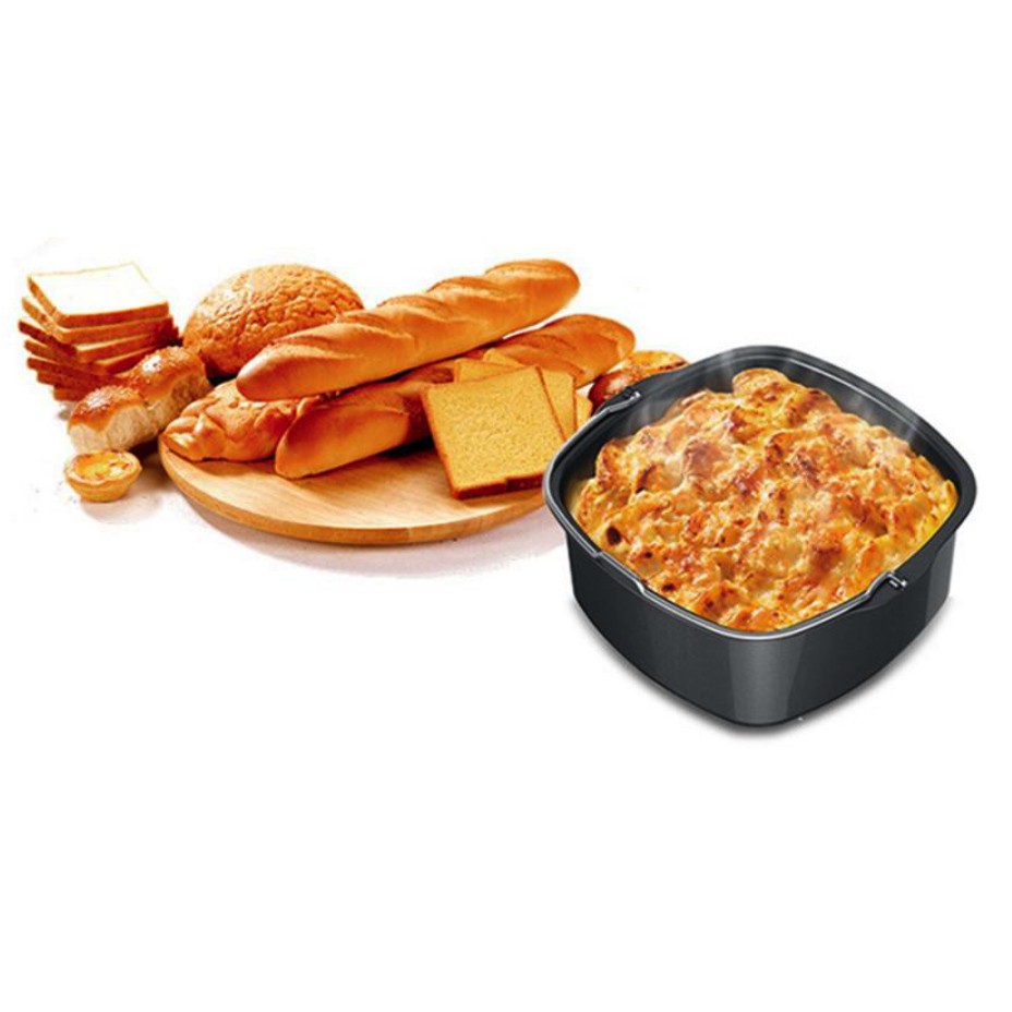 หม้อทอด เคลือบเทฟล่อน 4EVERYTHING  FDA สำหรับBAKING DISH Philips XXL Air fryer Accessories อุปกรณ์เสริมหม้อทอดไร้น้ำมัน - รูปที่ 5