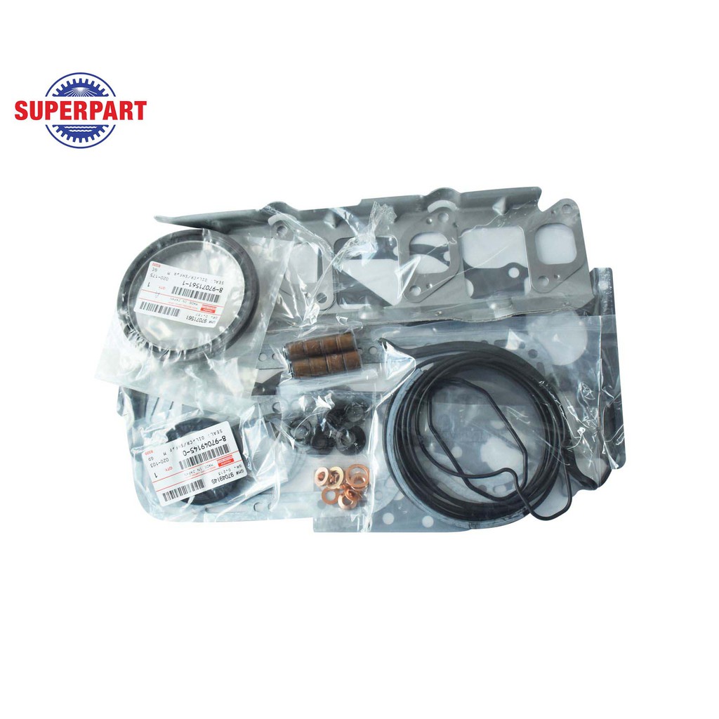 ปะเก็นชุดใหญ่ TFR 95(4JA1) แท้ห้างIS(ตรีเพชร)  (8-97915089-T-3)