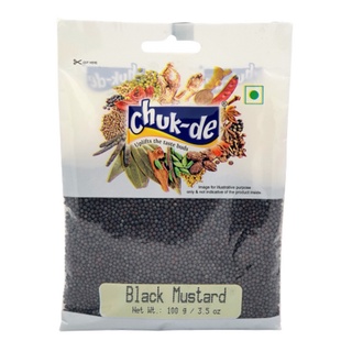 Chuk-De Black Mustard Seeds (Kali Sarso) 100G