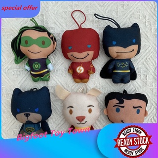 จี้ตุ๊กตา McDonalds DC Justice League Superman Batman the Flash 2022 6 ชิ้น