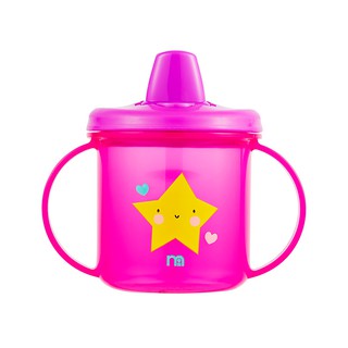 mothercare free flow first cup - pink PB864 มาเธอร์แคร์ ถ้วยหัดดื่ม