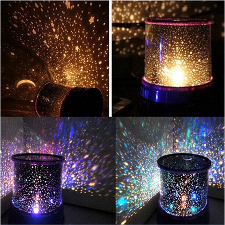 โคมไฟโปรเจคเตอร์ LED Starry Night Sky สำหรับเด็ก