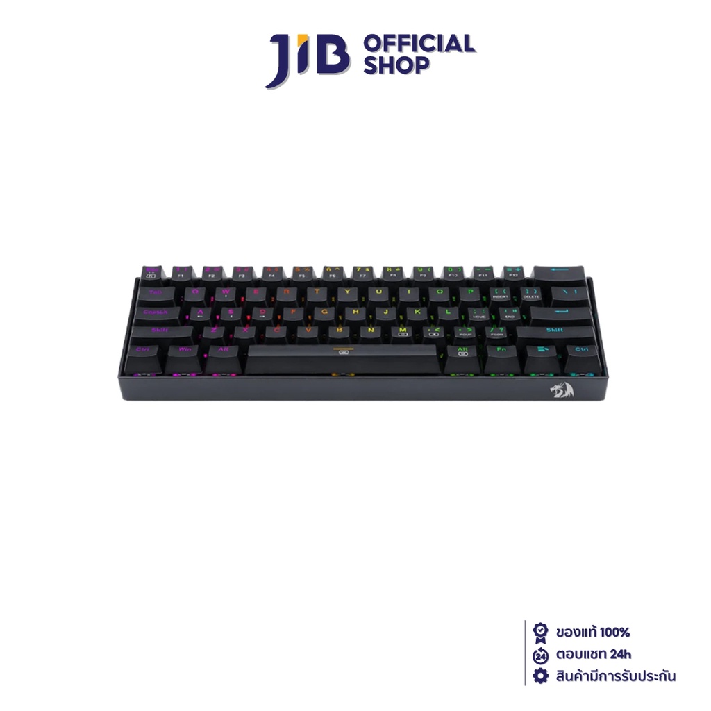 KEYBOARD (คีย์บอร์ด) REDRAGON DRAGONBORN K630 RGB (BLUE SWITCH - RGB - EN/TH)