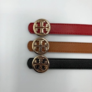 TORY BURCH Belt เข็มขัดหนังเก๋ๆ จากแบรนด์ ทอรี่เบิร์ช