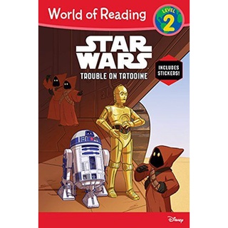 มือ1 พร้อมส่ง WORLD OF READING: STAR WARS: TROUBLE ON TATOOINE (WOR L2)