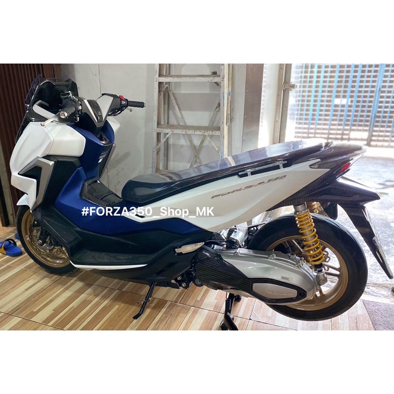 เบาะFORZA350-300 ปี2018-2026 ทรงเชง กระดานตอนเดียว ทรงฮิต สายซิ่ง