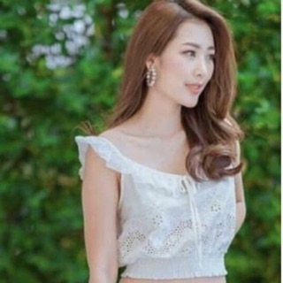 Topเสื้อแขนสายเดี่ยว