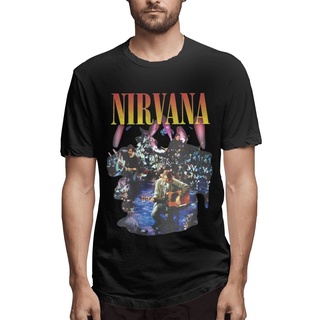 เสื้อยืด ลาย Nirvana Live In New York สําหรับผู้ชาย