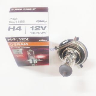 หลอดไฟ H4 12V 130/90W Osram แท้100% 1หลอด หลอดไฟหน้าH4