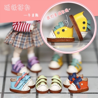 Ob11 Shoes Gsc My Bjdy9 Molly 1 / 12 Bjd รองเท้าแฮนด์เมดหัวเข็มขัดแม่เหล็ก