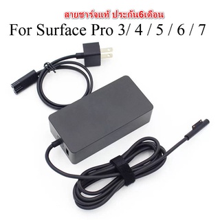 ของแท้ 15V 4A 65W สำหรับ Microsoft Surface PRO3 pro4 Pro 5 Pro 6 Pro7 Power Adapter 1706 1679 Charger FAST CHARGE 5V 1A