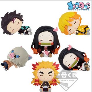 MINI Figure : (I)  Demon Slayer: Kimetsu no Yaiba The Movie: Mugen Train (แบบสุ่มเลือกแบบไม่ได้)